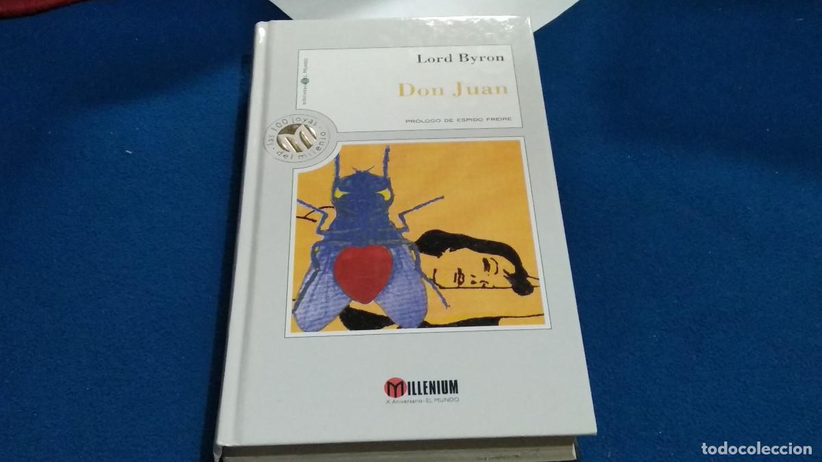 Libros de segunda mano: LORD BYRON - DON JUAN (Millenium N&ordm; 90 Las 100 Joyas del Milenio Biblioteca EL MUNDO