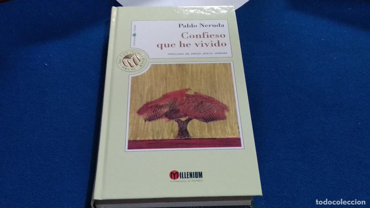 Libros de segunda mano: CONFIESO QUE HE VIVIDO - PABLO NERUDA (Millenium N&ordm; 79 Las 100 Joyas del Milenio Biblioteca EL MUNDO