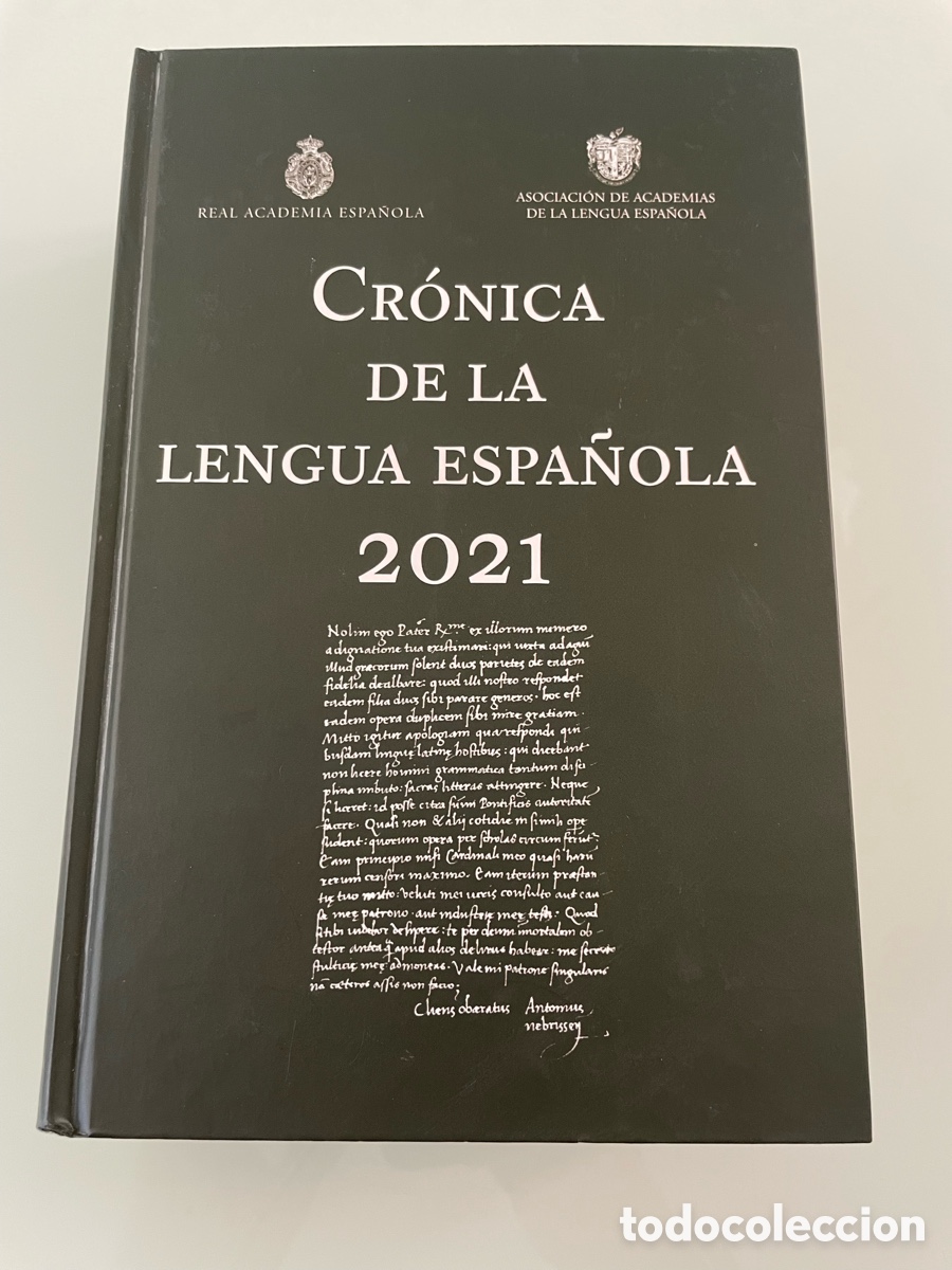 Libros de segunda mano: Cronica de la Lengua Espa&ntilde;ola 2021. Real Academia Espa&ntilde;ola. Espasa.