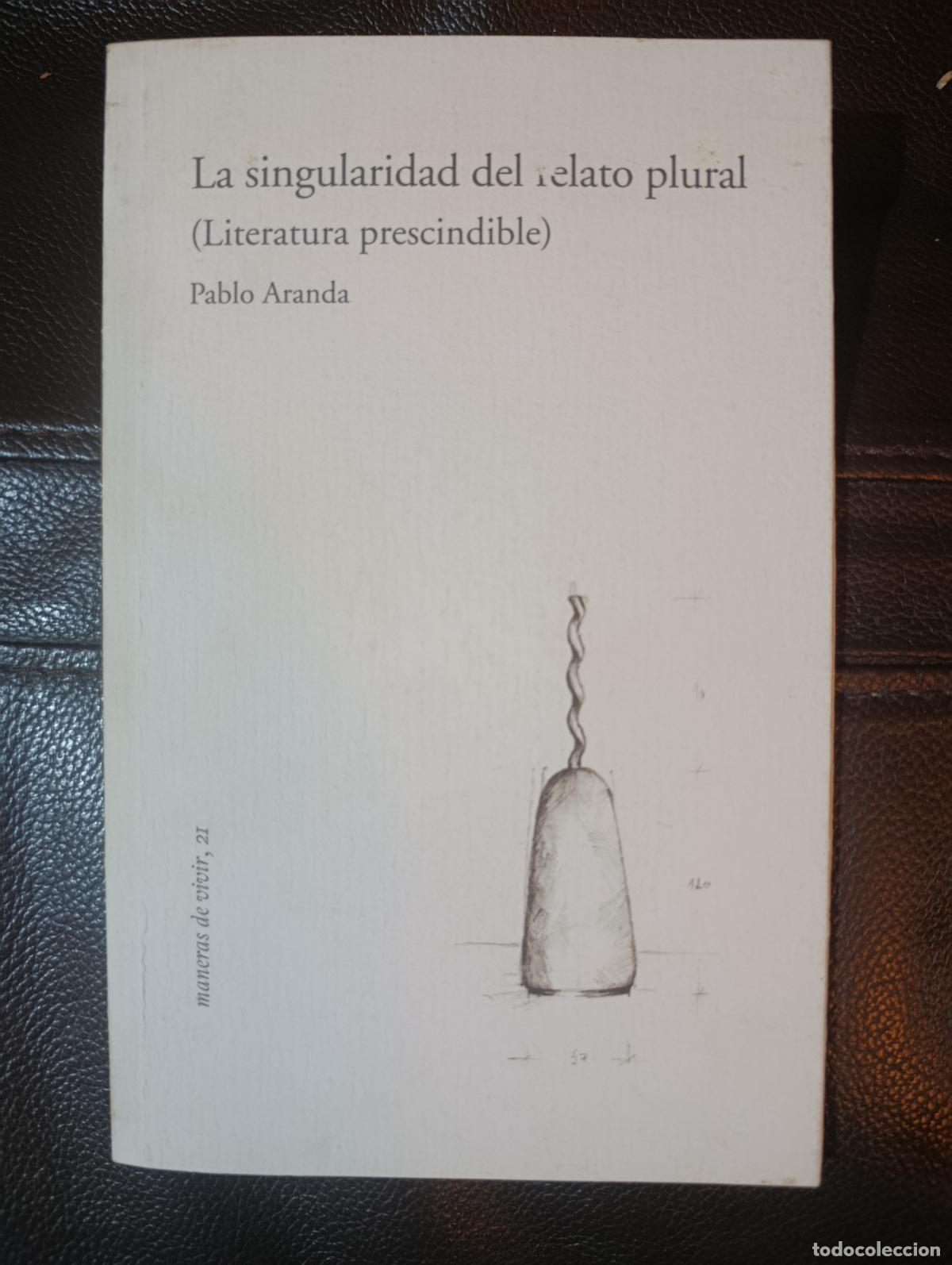 Libros de segunda mano: LA SINGULARIDAD DEL RETRATO PLURAL PABLO ARANDA