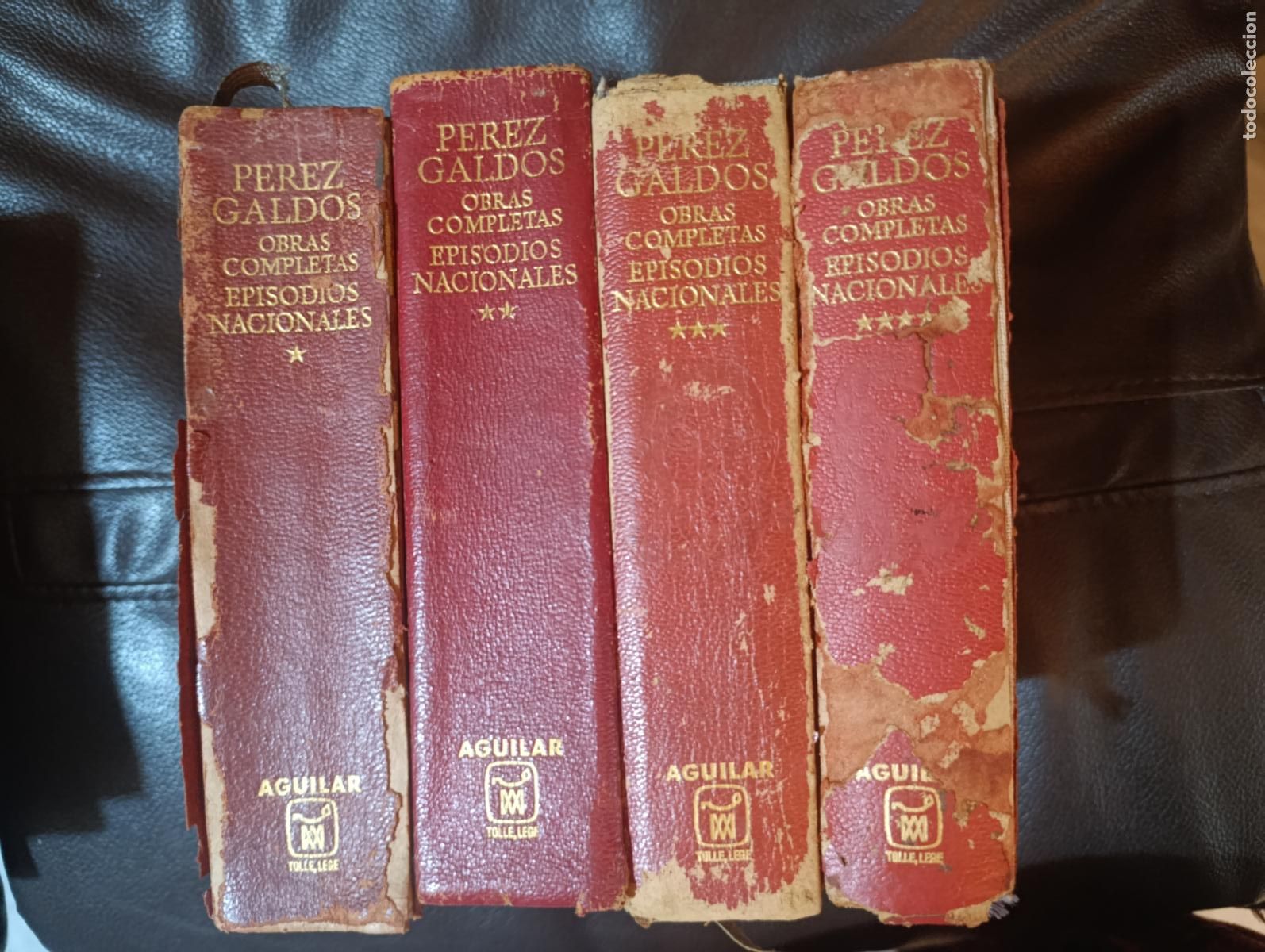 Libros de segunda mano: BENITO PEREZ GALDOS EPISODIOS NACIONALES 4 TOMOS