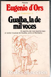 Libros de segunda mano: Gualba, la de mil voces, Eugenio d'Ors