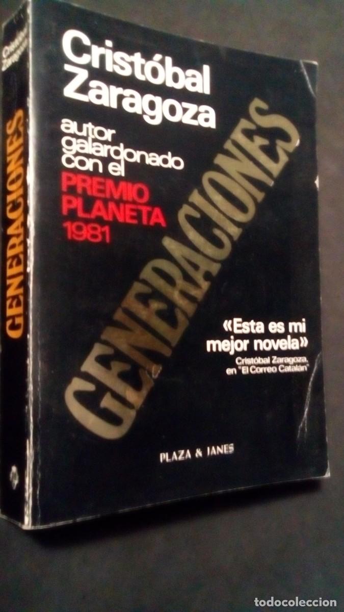 Libros de segunda mano: Generaciones-. Cristobal Zaragoza. Editorial Plaza & Janes. 1982-PRIMERA EDICI&Oacute;N-BUEN ESTADO