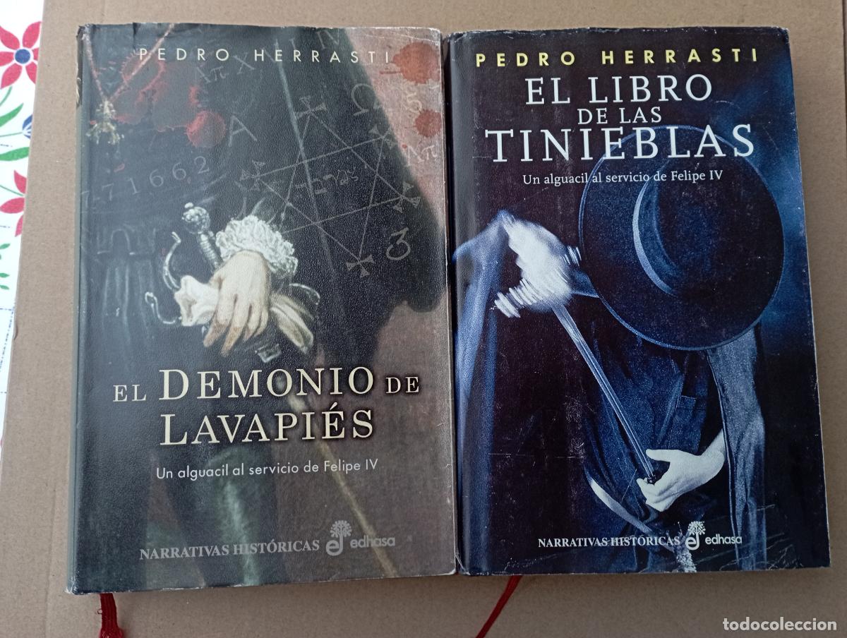 Libros de segunda mano: PLI - PEDRO HERRASTI - EL LIBRO DE LAS TINIEBLAS - EL DEMONIO DE LAVAPI&Eacute;S - 1&ordf; EDICI&Oacute;N