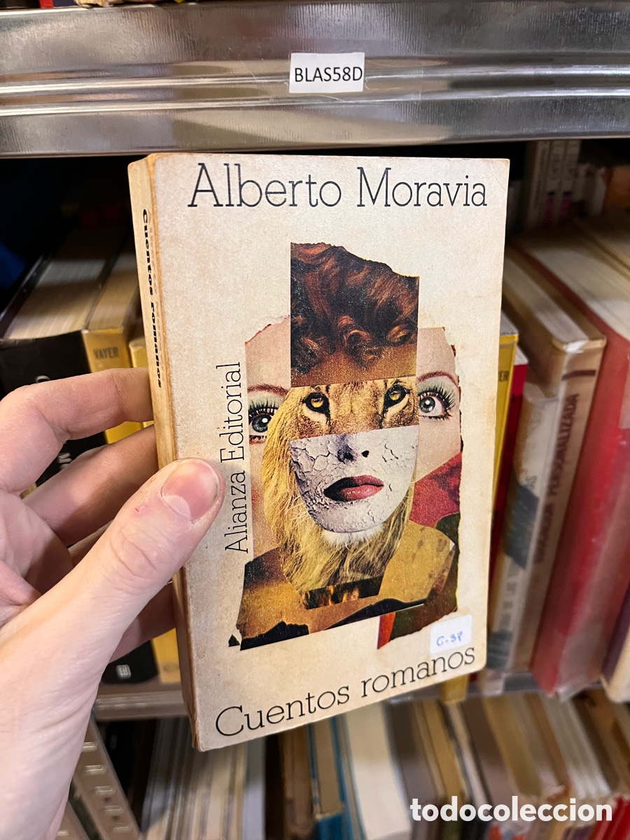 Libri di seconda mano: BLAS58D Alberto Moravia, cuentos romanos