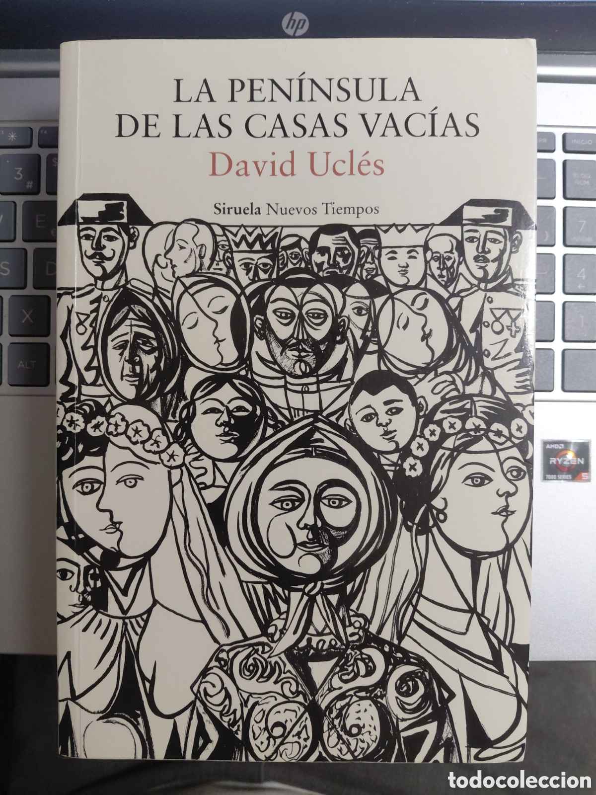 Libros de segunda mano: La pen&iacute;nsula de las casas vac&iacute;as, David Ucl&eacute;s, Siruela, Nuevos Tiempos