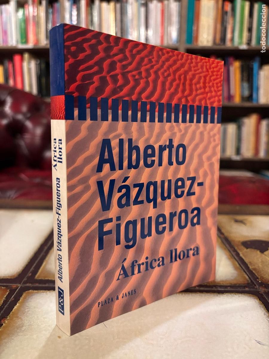 Libros de segunda mano: &Aacute;frica llora. Alberto V&aacute;zquez-Figueroa. PEDIDO M&Iacute;NIMO 5&euro;
