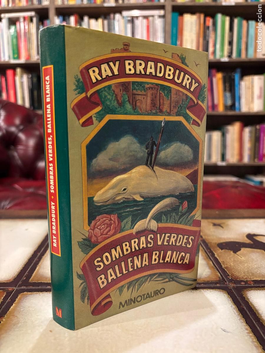 Libros de segunda mano: Sombras verdes, ballena blanca. Ray Bradbury. Minotauro