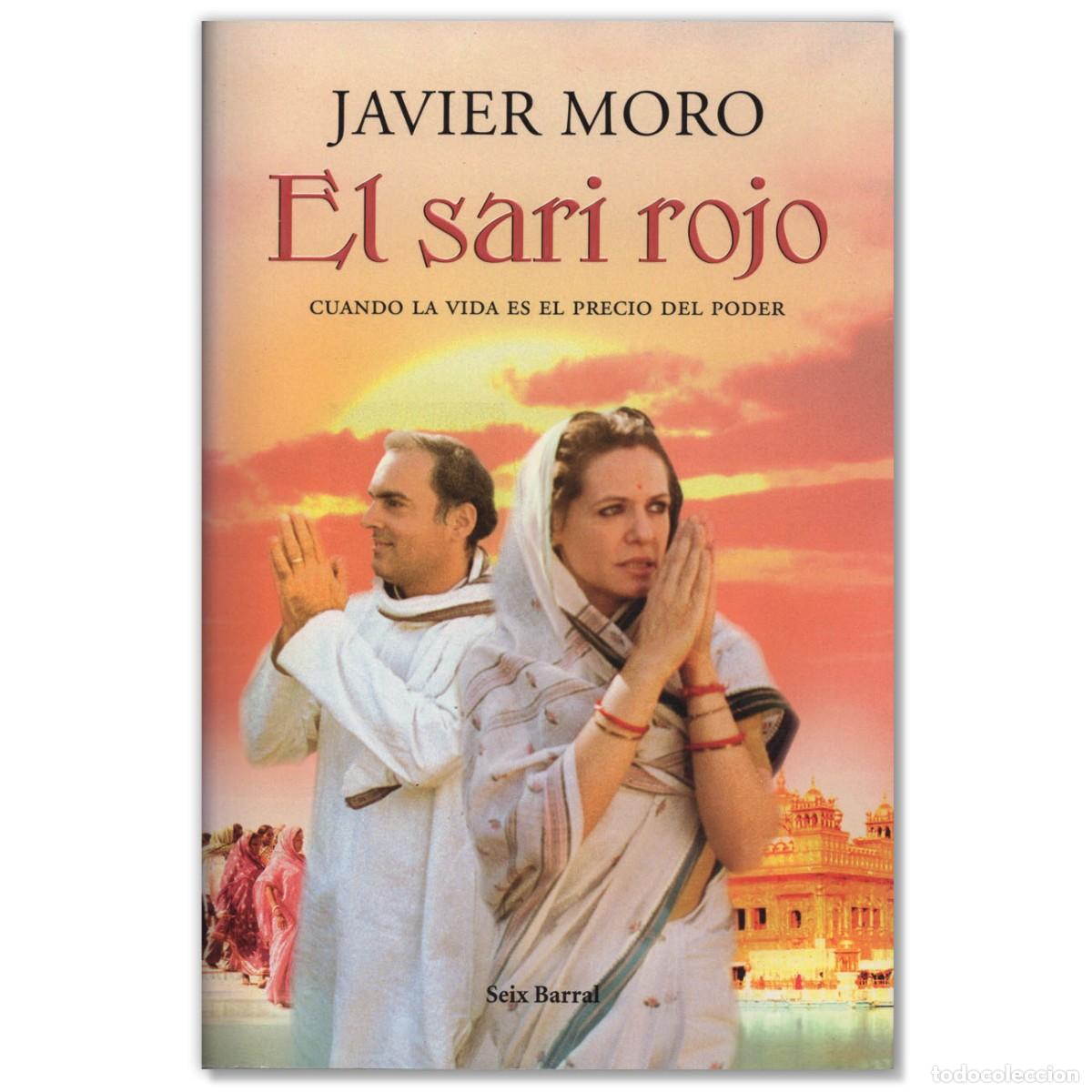 Libros de segunda mano: El Sari Rojo Javier Moro - Foto 1