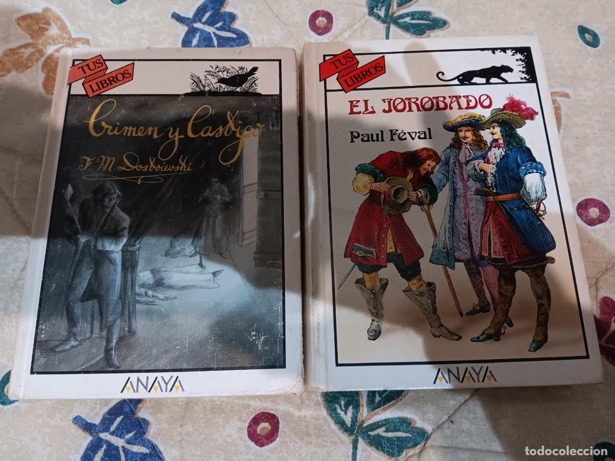 Second hand books: Tus libros Anaya El jorobado y Crimen y castigo