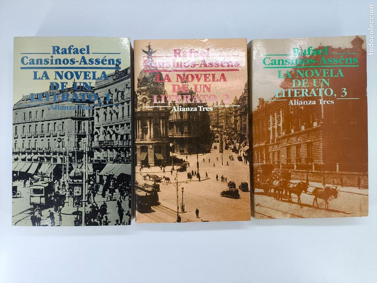 Libros de segunda mano: LA NOVELA DE UN LITERATO / RAFAEL CANSINOS-ASS&Eacute;NS / 1995-96. ALIANZA EDITORIAL