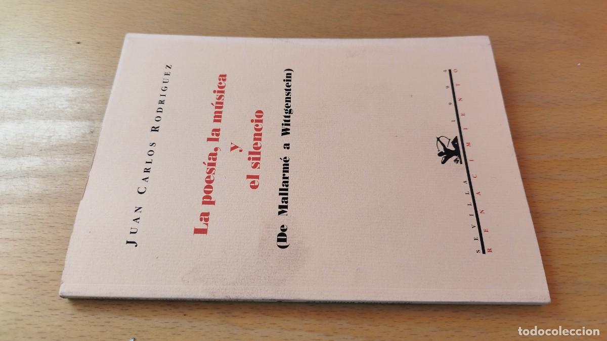Libros de segunda mano: LA POESIA LA MUSICA Y EL SILENCIO / JUAN CARLOS RODRIGUEZ / KARA 15-16 / RENACIMIENTO