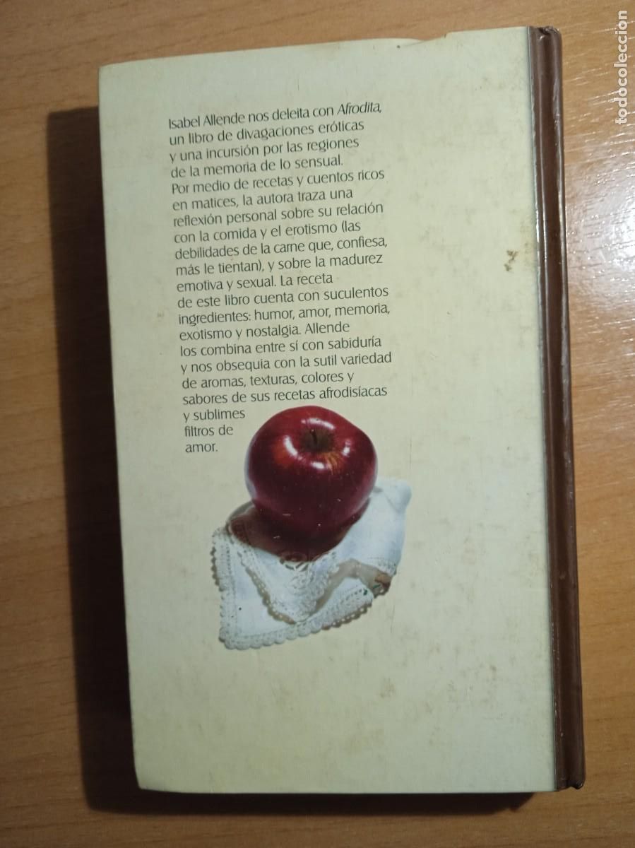 Libros de segunda mano: Libro Afrodita | Isabel Allende | 1999 - Foto 2