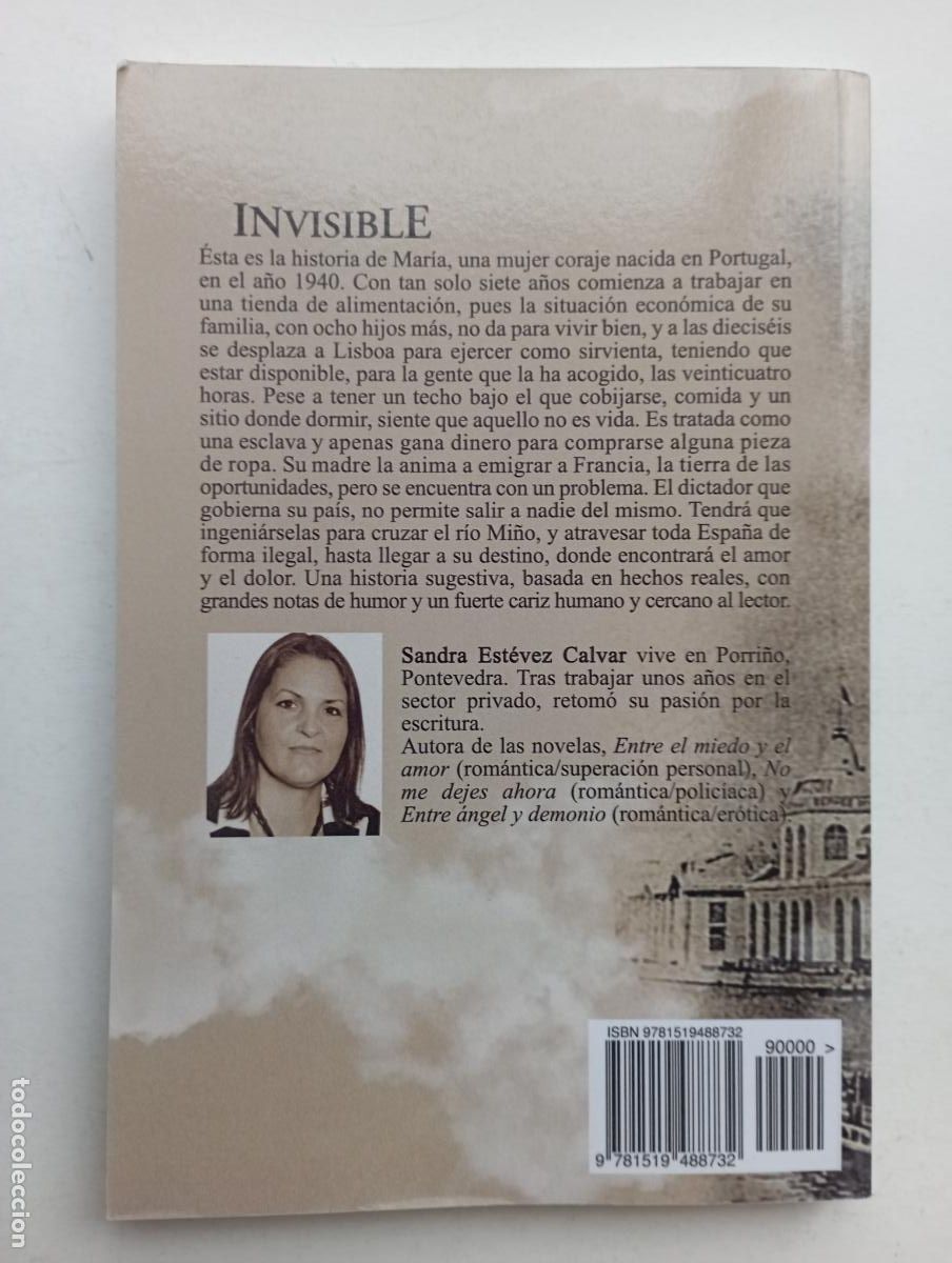 Libros de segunda mano: PLI - INVISIBLE - SANDRA ST&Eacute;VEZ CALVAR - - Foto 6