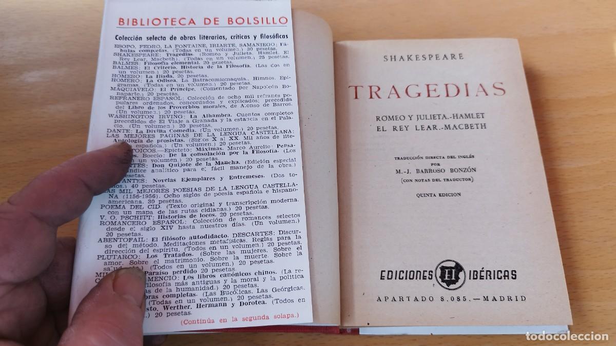 Libros de segunda mano: TRAGEDIAS / SHAKESPEARE / KARA 73 / EDICIONES IBERICAS - Foto 4