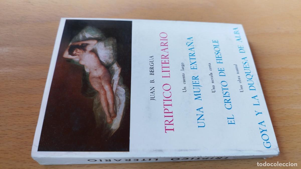 Libros de segunda mano: TRIPTICO LITERARIO / JUAN BERGUA / KARA 73