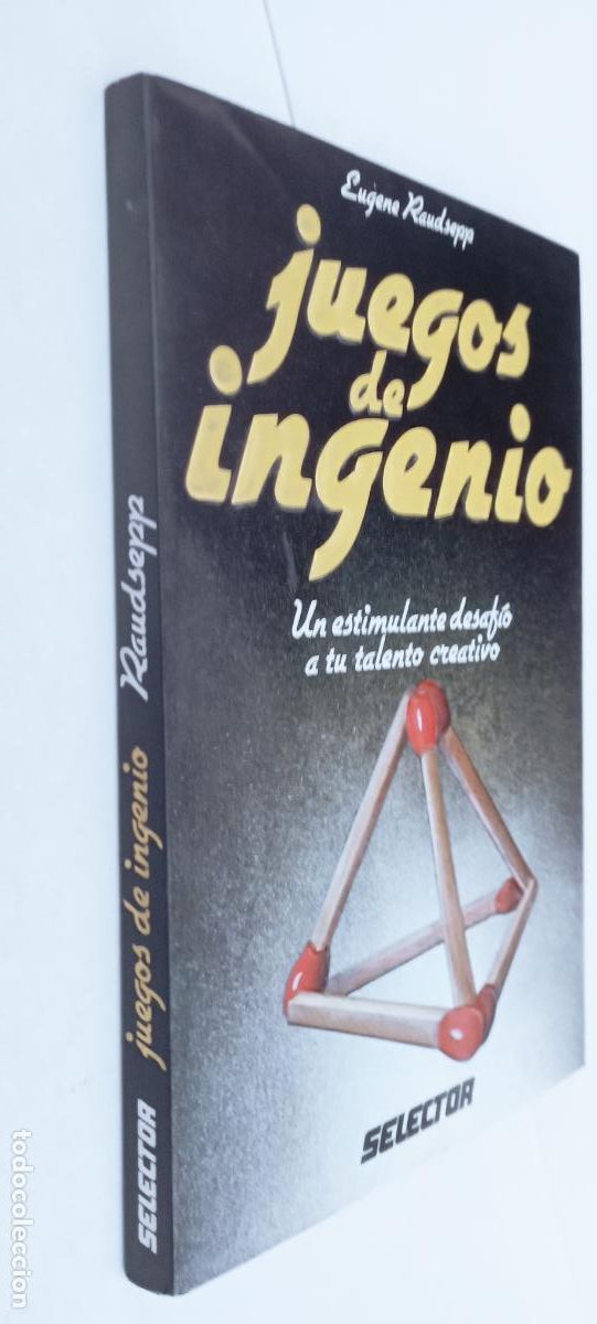Libros de segunda mano: PLI - JUEGOS DE INGENIO - EUGENE RAUDSEPP - 1992 Un estimulante desaf&iacute;o a tu talento creativo.