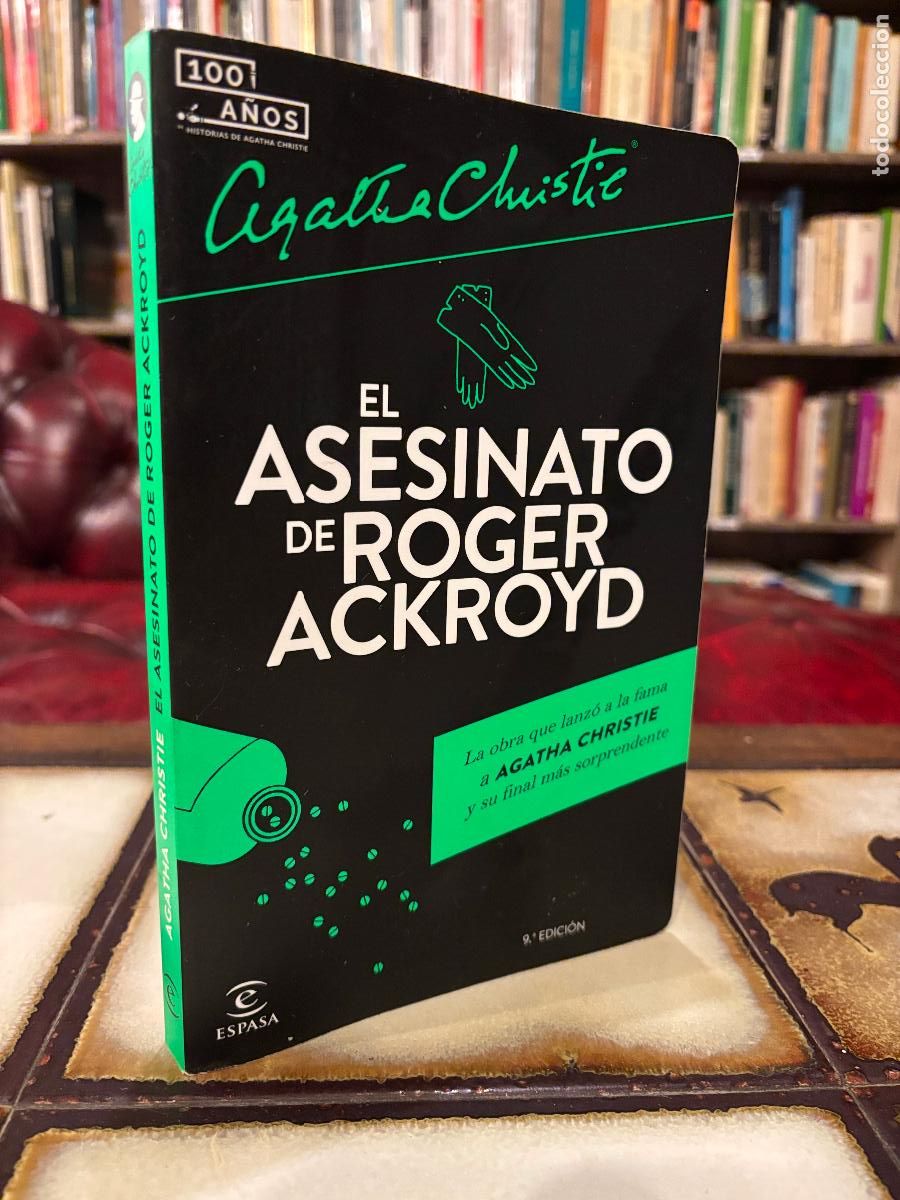 Libros de segunda mano: El asesinato de Roger Ackroyd. Agatha Christie. PEDIDO M&Iacute;NIMO 5&euro;