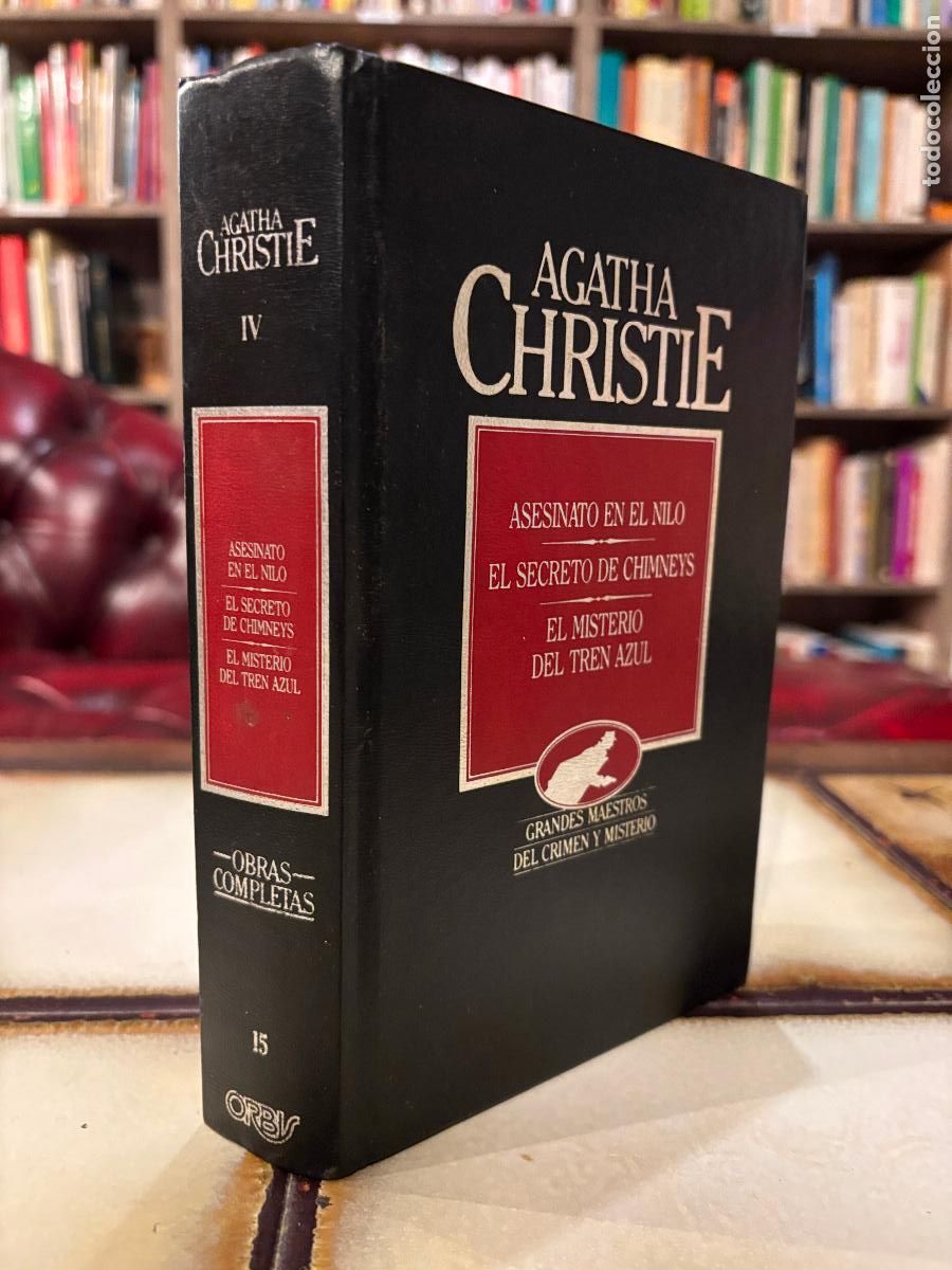 Libros de segunda mano: Asesinato en el Nilo. El Secreto Chimneys. El misterio del tren azul. Agatha Christie