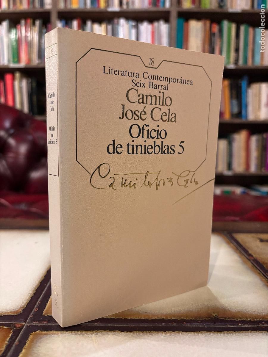 Second hand books: Oficio de tinieblas 5. Camilo Jos&eacute; Cela. PEDIDO M&Iacute;NIMO 5&euro;
