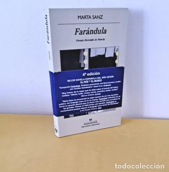 Second hand books: MARTA SANZ - FAR&Aacute;NDULA - EDITORIAL ANAGRAMA 2016