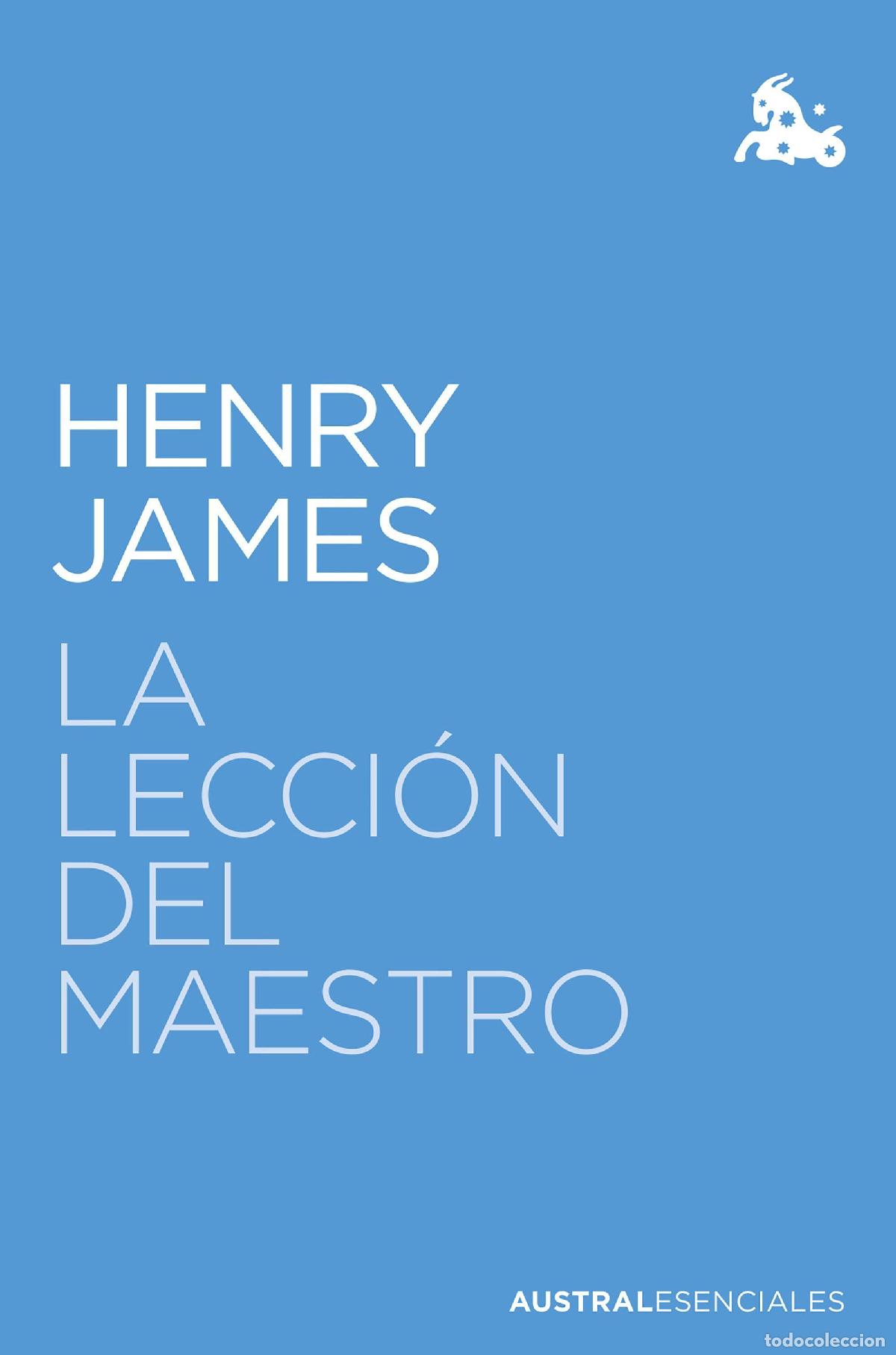 Libros de segunda mano: La lecci&oacute;n del maestro. - James, Henry.