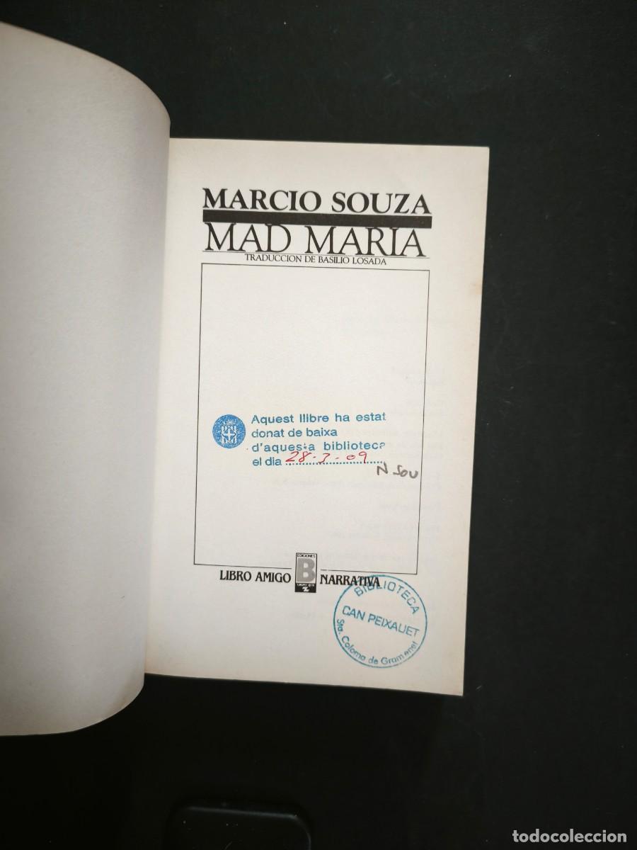 Libros de segunda mano: Mad Maria - Marcio Souza - Foto 3