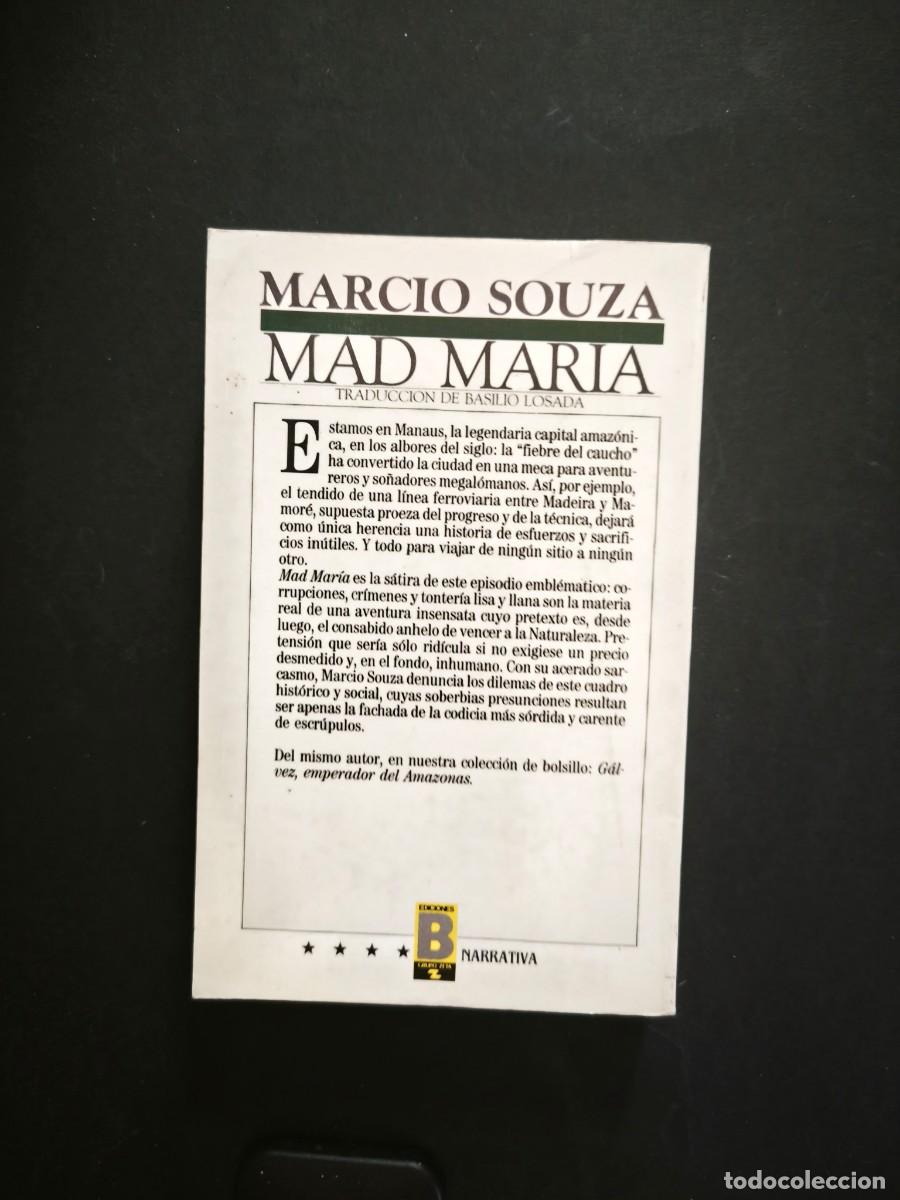 Libros de segunda mano: Mad Maria - Marcio Souza - Foto 4