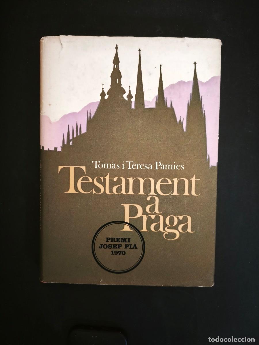 Libros de segunda mano: Testament a Praga - Tom&agrave;s i Teresa P&agrave;mies