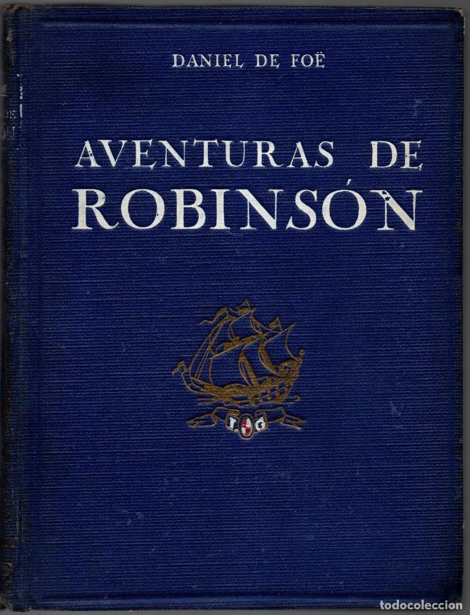Gebrauchte B&uuml;cher: AVENTURAS DE ROBINSON DANIEL DE FOE 1943 SEIX BARRAL
