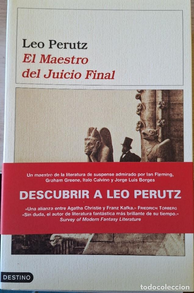 Libros de segunda mano: EL MAESTRO DEL JUICIO FINAL. - PERUTZ, Leo.