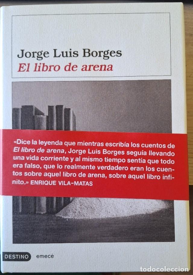Libros de segunda mano: EL LIBRO DE ARENA. - BORGES, Jorge Luis.