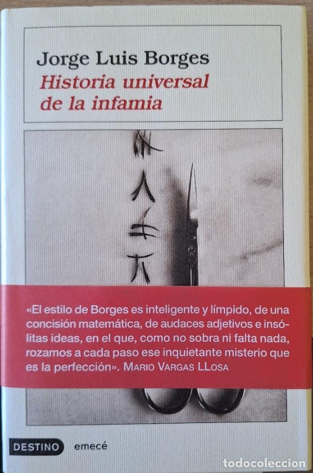 Libros de segunda mano: HISTORIA UNIVERSAL DE LA INFAMIA. - BORGES, Jorge Luis.