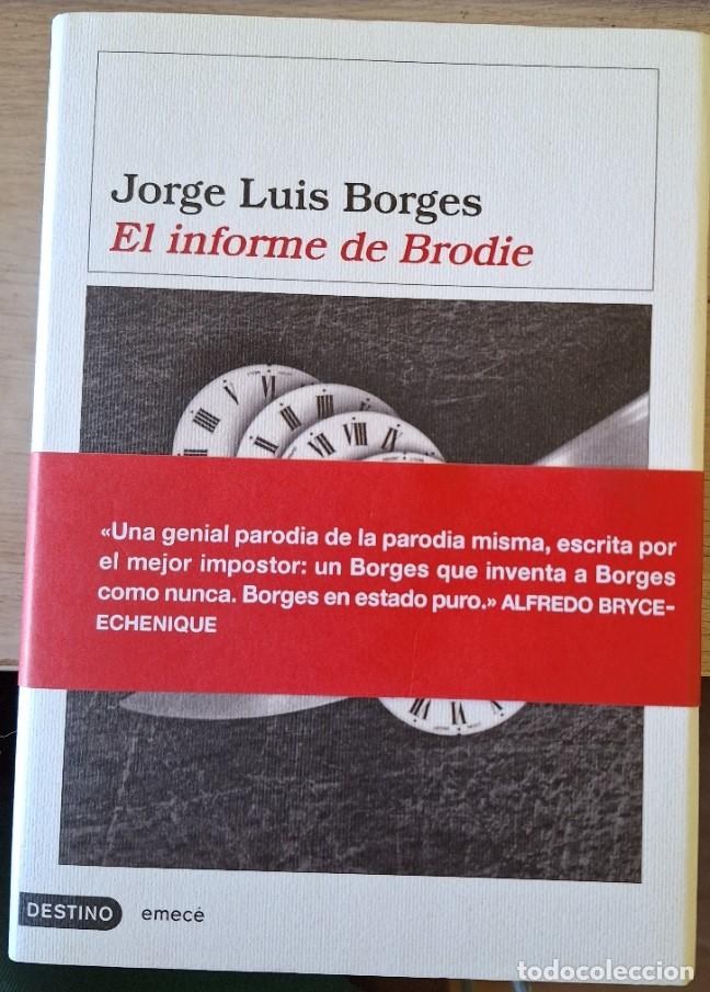 Libros de segunda mano: EL INFORME DE BRODIE. - BORGES, Jorge Luis.