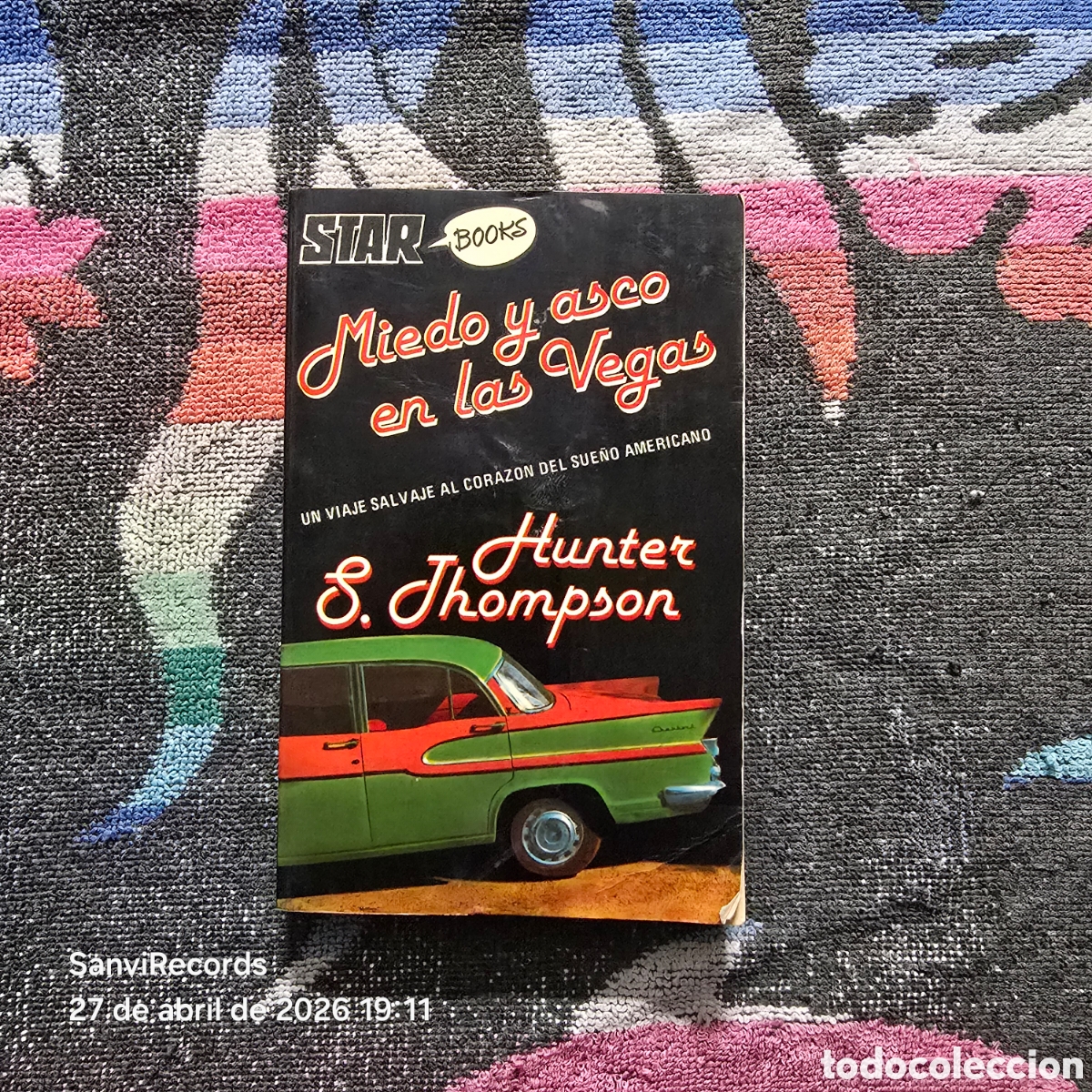 Libros de segunda mano: MIEDO Y ASCO EN LAS VEGAS (HUNTER S. THOMPSON) (STAR BOOKS)