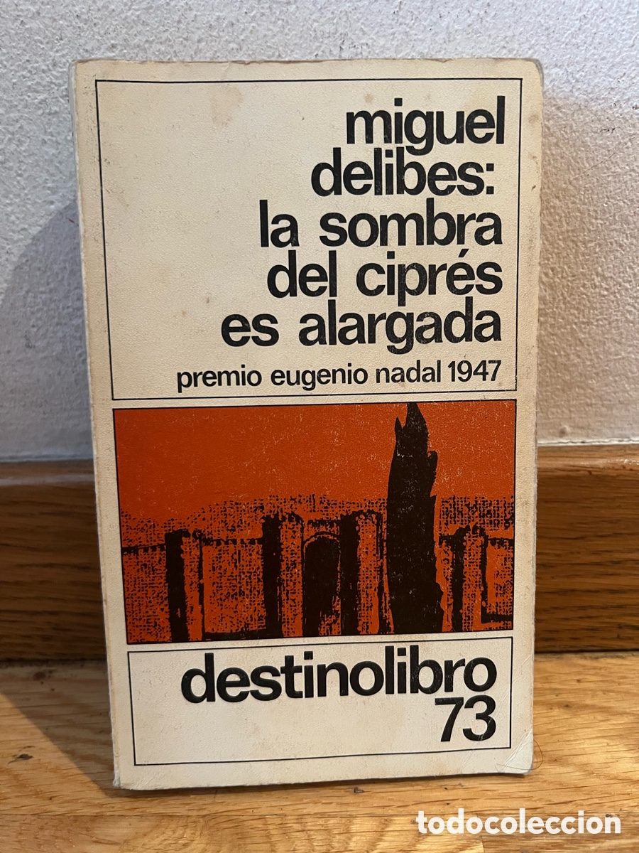 Libros de segunda mano: miguel delibes: la sombra del cipr&eacute;s es alargada