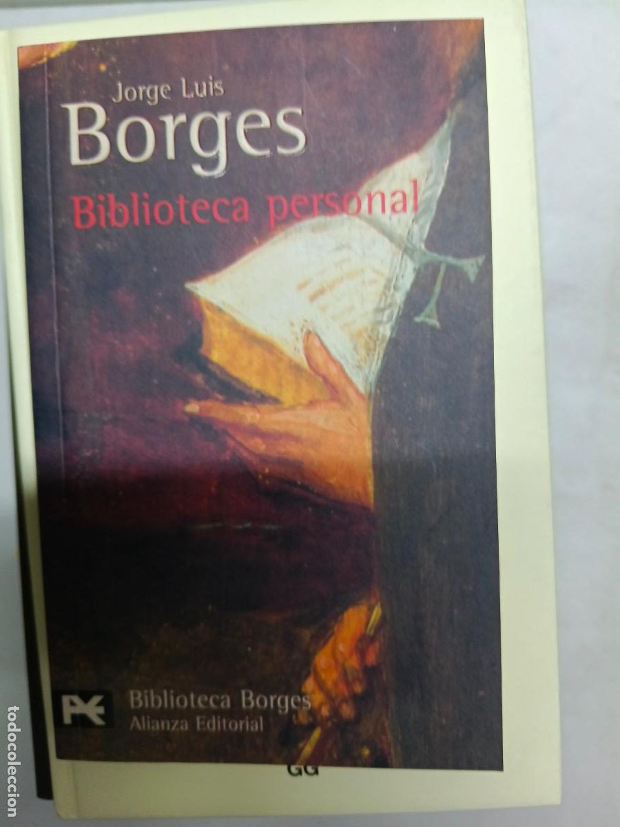 Libros de segunda mano: Biblioteca personal -Jorge Luis Borges. Ed. Alianza-Biblioteca Borges