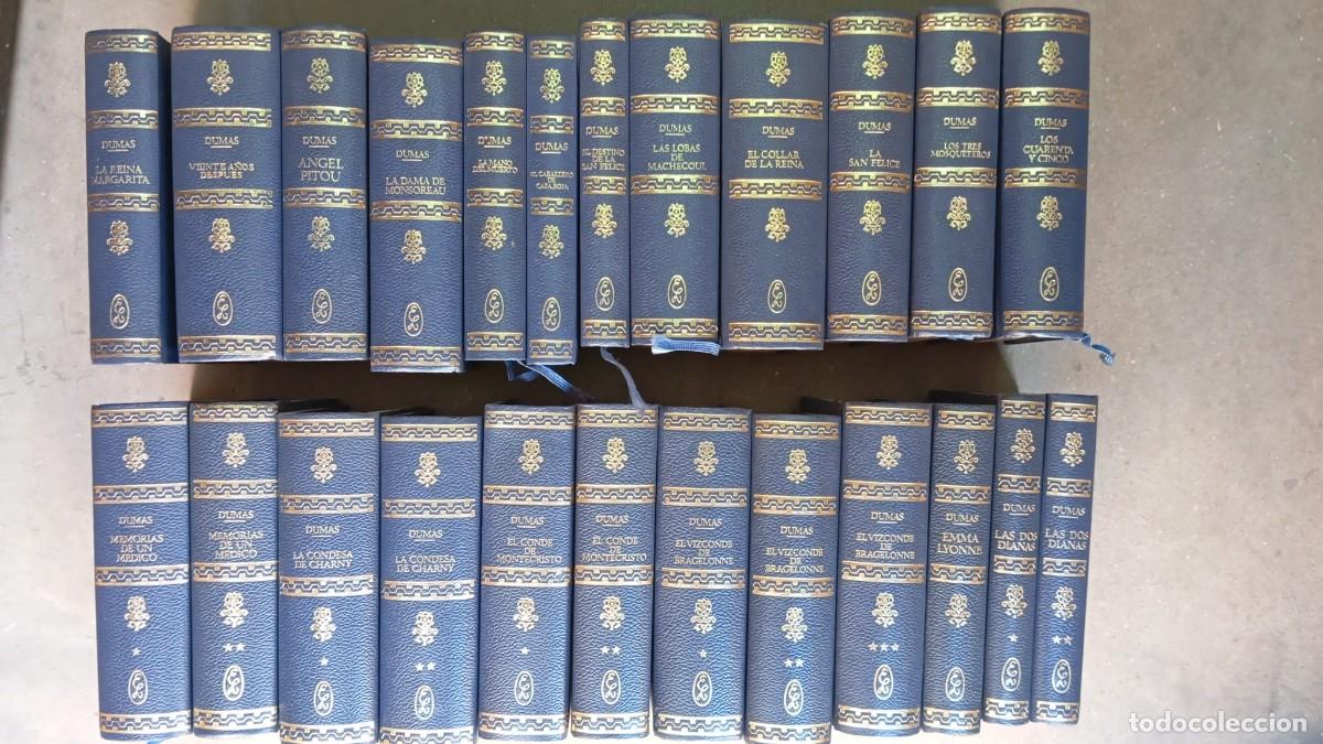 Libri di seconda mano: Dumas-24 tomos-Ed.Lorenzana