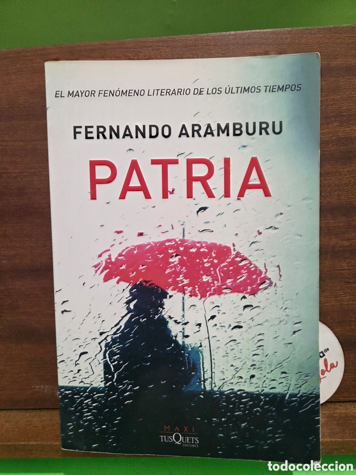 Libros de segunda mano: FERNANDO ARAMBURU...&rdquo;&rdquo;PATRIA&rdquo;&rdquo;... TUSQUETS...2019...