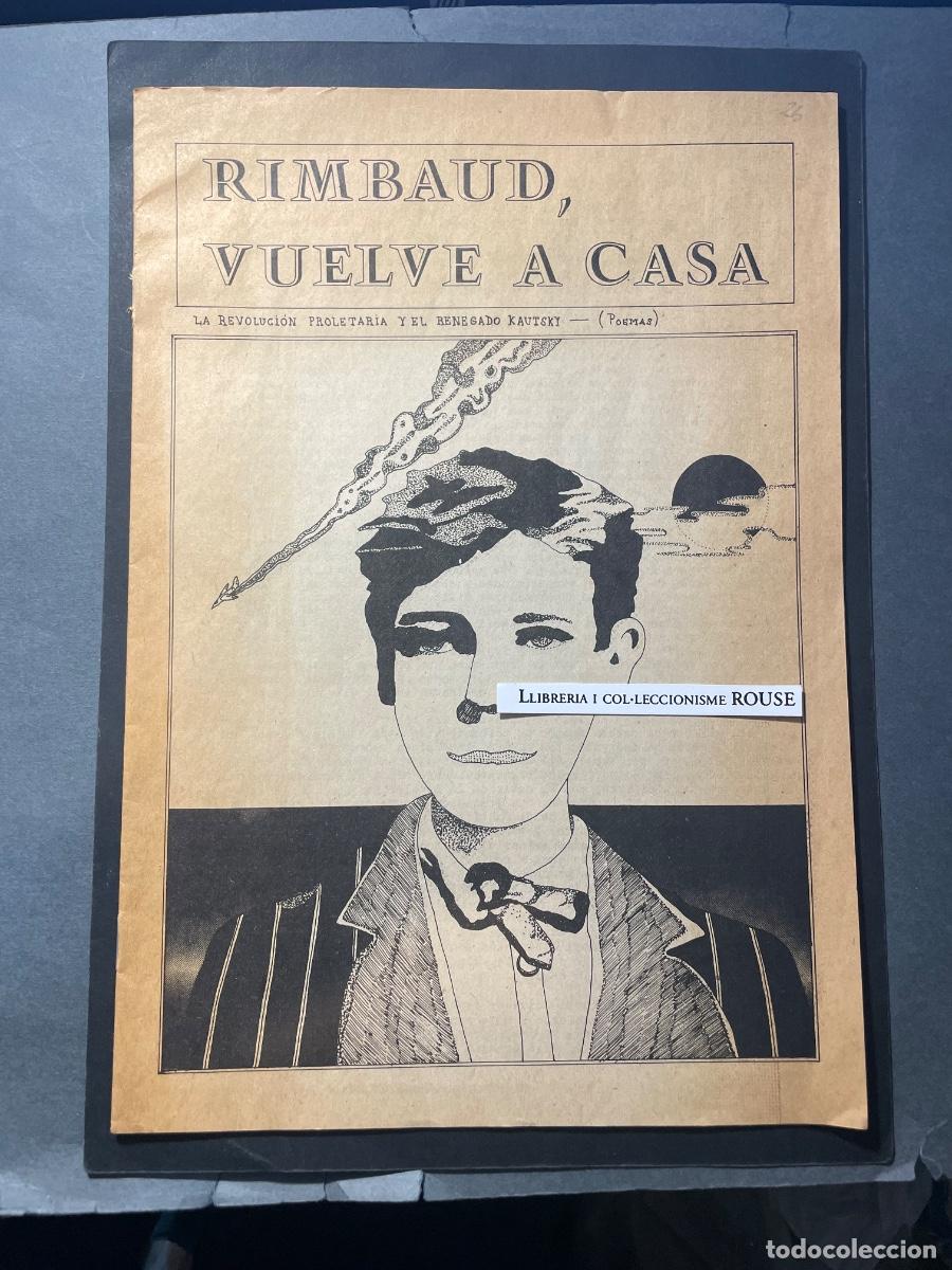 Libros de segunda mano: MOVIMIENTO INFRAREALISTA - ROBERTO BOLA&Ntilde;OS / BRUNO MUNTAN&Eacute; - PUBLICACI&Oacute;N - RIMBAUD, VUELVE A CASA