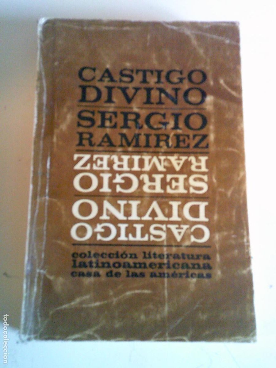 Libros de segunda mano: Castigo divino Sergio Ram&iacute;rez 1988