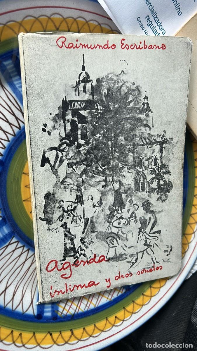 Libros de segunda mano: AGENDA &Iacute;NTIMA Y SONETOS DE RAIMUNDO ESCRIBANO 1975