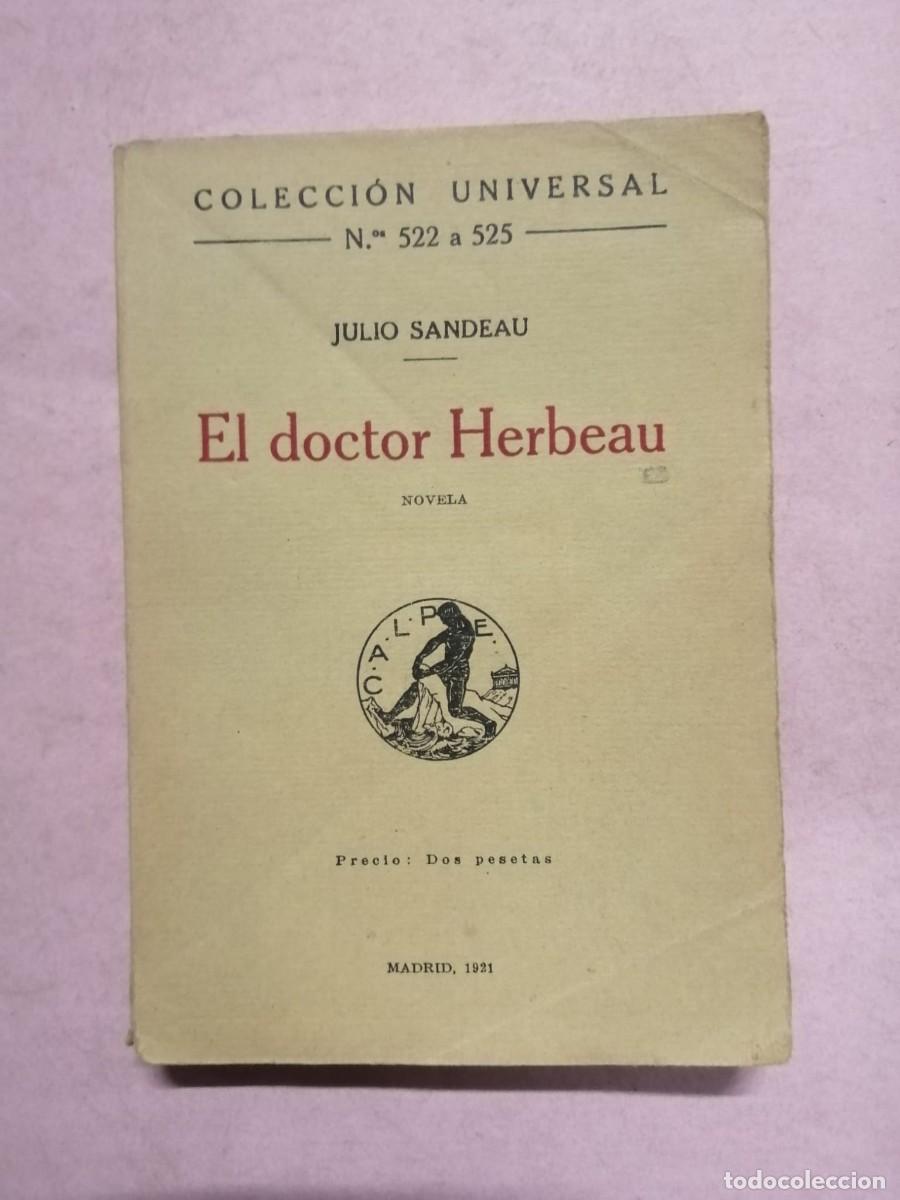 Libros de segunda mano: EL DOCTOR HERBEAU (JULIO SANDEAU)
