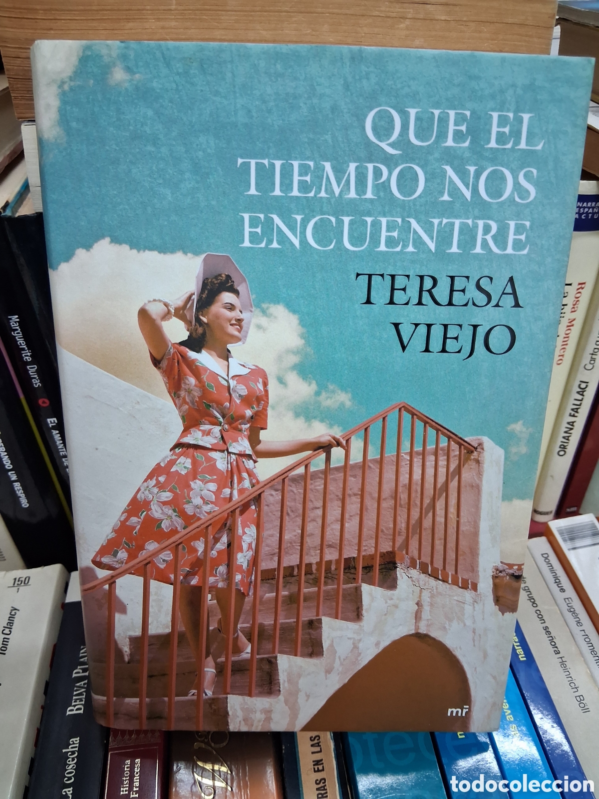 Libros de segunda mano: Que el tiempo nos encuentre - Teresa Viejo - MR