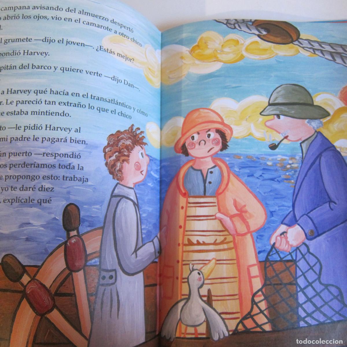 Libros de segunda mano: CAPITANES INTR&Eacute;PIDOS - KIPLING (EL PAIS) INFANTIL - Foto 6