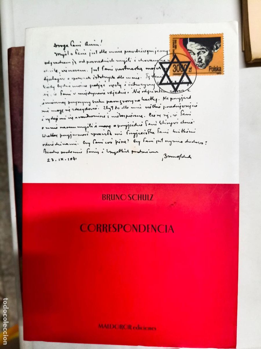 Libros de segunda mano: BRUNO SCHULZ: CORRESPONDENCIA
