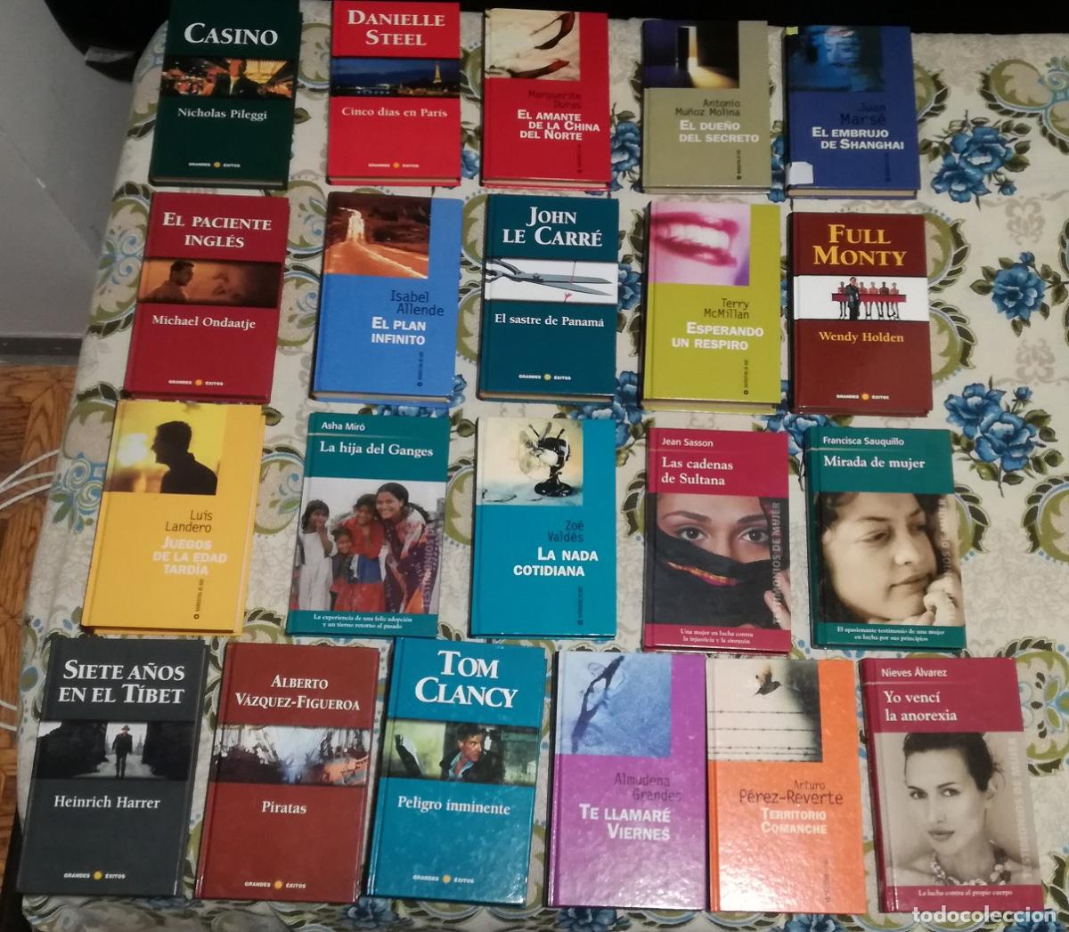 Libros de segunda mano: Lote de 21 libros colecciones Grandes Exitos, Narrativa de Hoy y Testimonios de Mujer - RBA (Lote 67