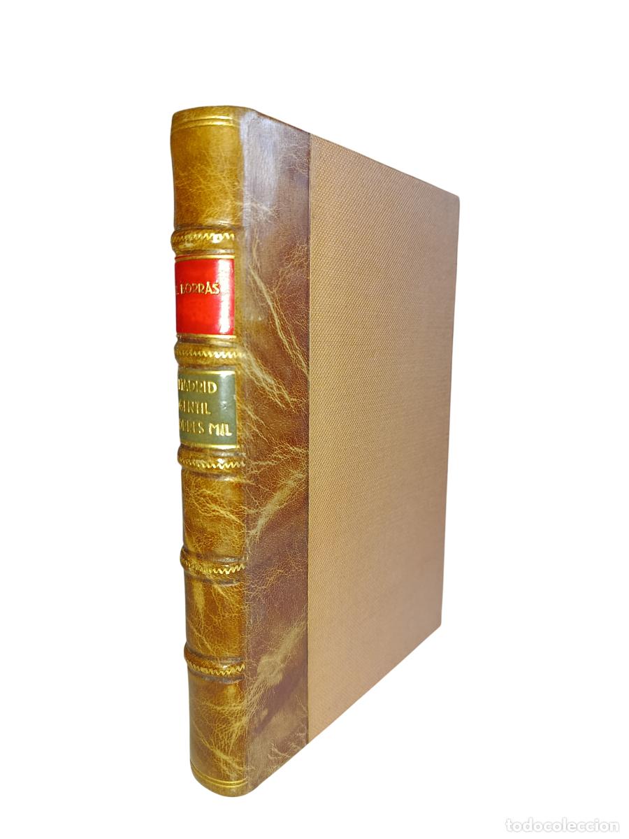 Libros de segunda mano: TOM&Aacute;S BORR&Aacute;S. MADRID GENTIL TORRES MIL. EDITORIAL CULTURA CL&Aacute;SICA Y MODERNA. 1958