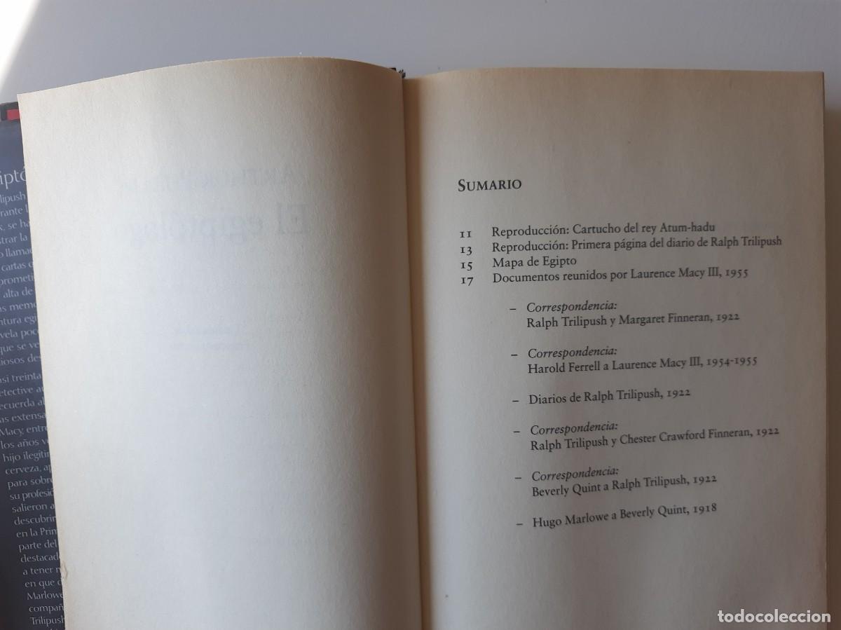 Libros de segunda mano: El egipt&oacute;logo. Arthur Phillips - Foto 3