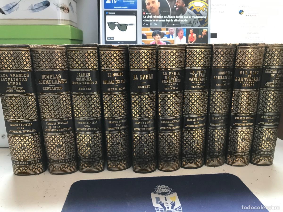 Libri di seconda mano: Grandes Novelas de la Literatura Universal - 20 tomos - ver t&iacute;tulos en las fotos